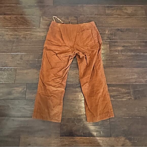Alix of Bohemia Jodhpur Tawny Corduroy Pants SMALL Coastal Cowgirl Designer - Picture 14 of 14